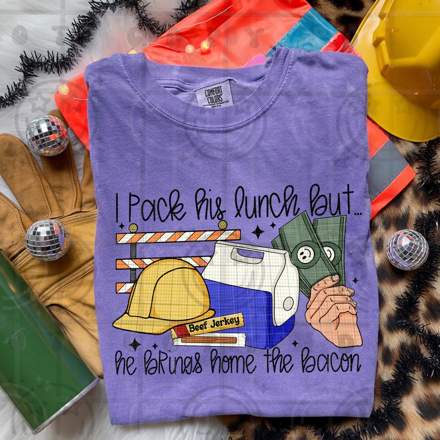 I pack his lunch tee