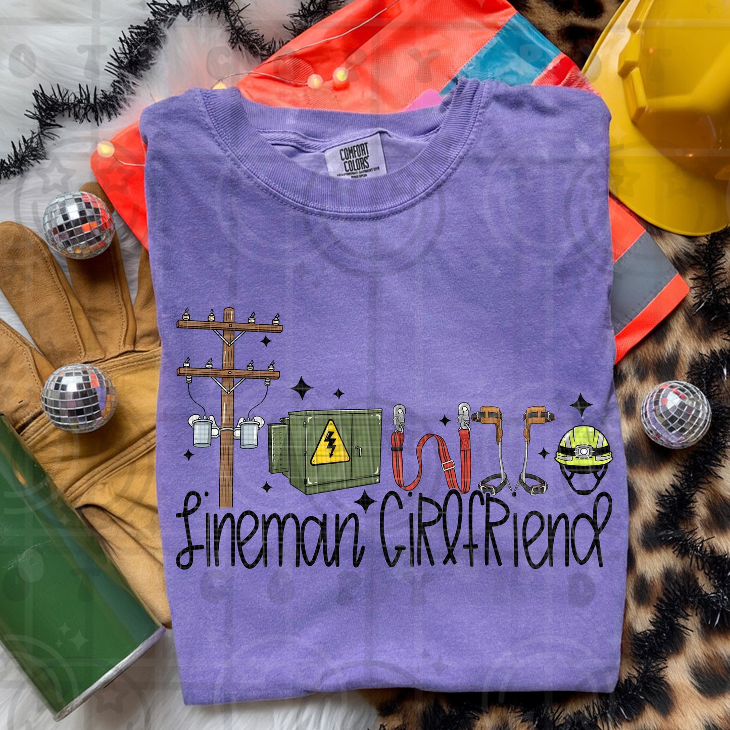 Lineman Girlfriend Tee