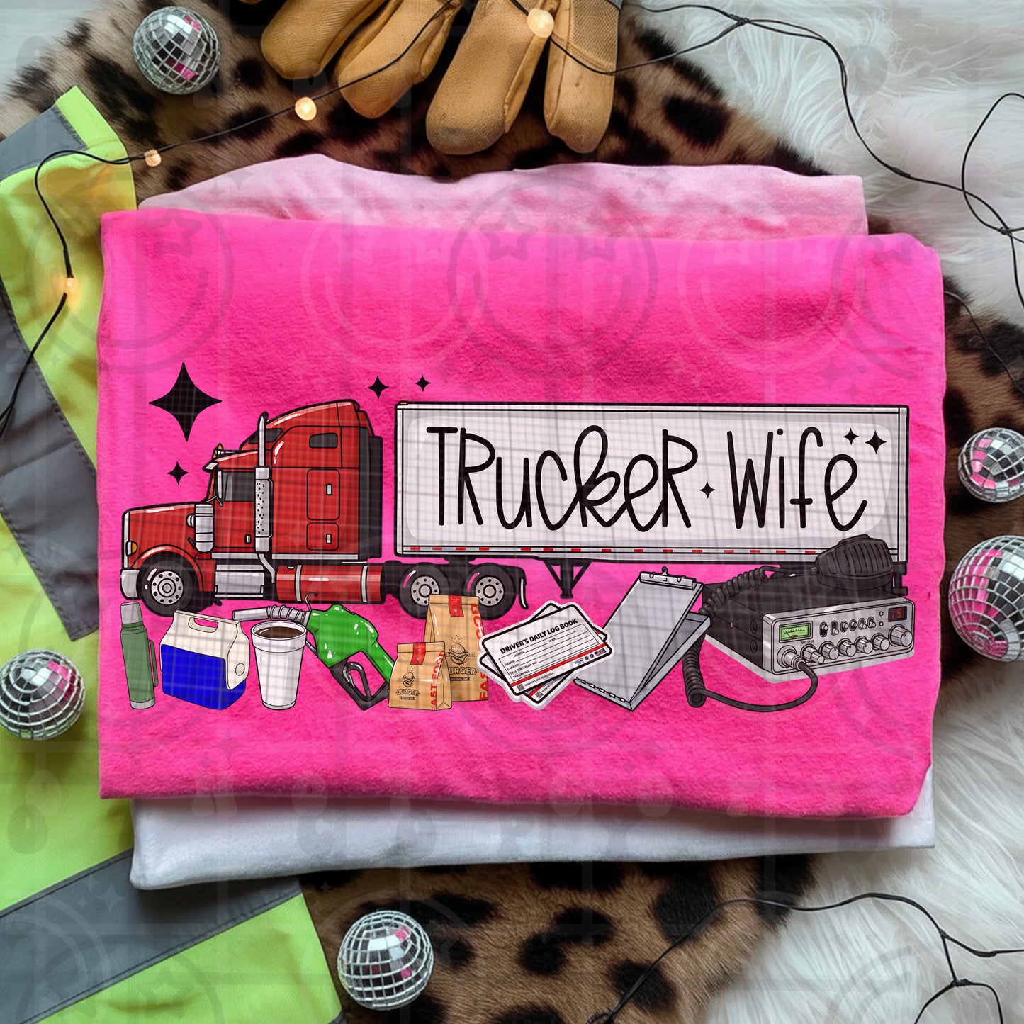 Trucker Wife Tee