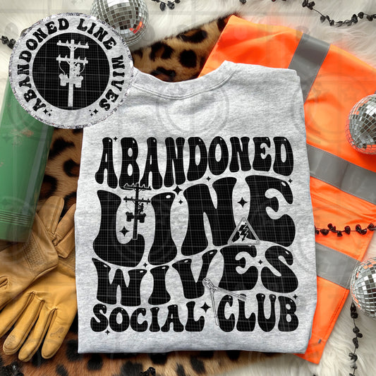 Abandoned Line Wives Club Tee