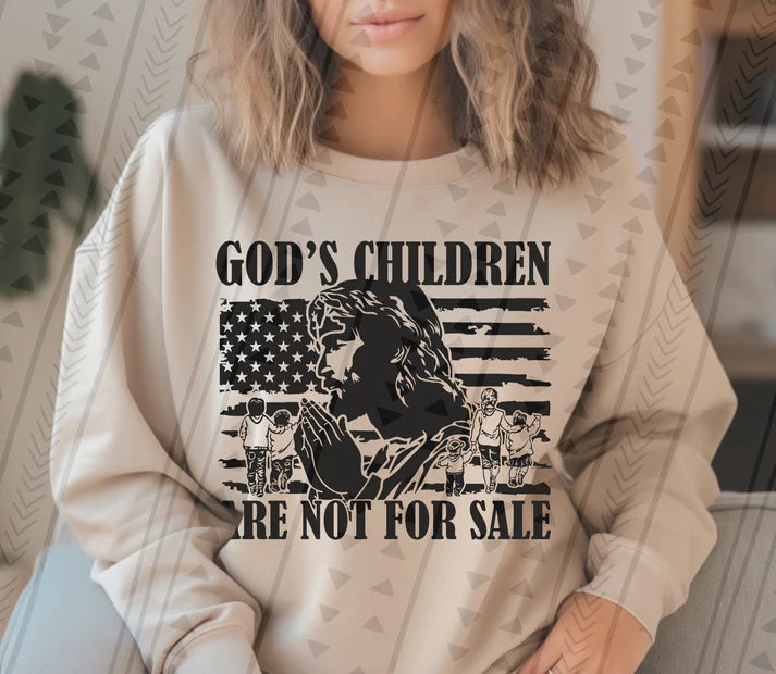 God's Children are not for sale tee