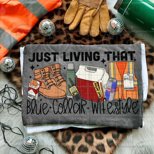 Blue Collar Wife Lifestyle Tee