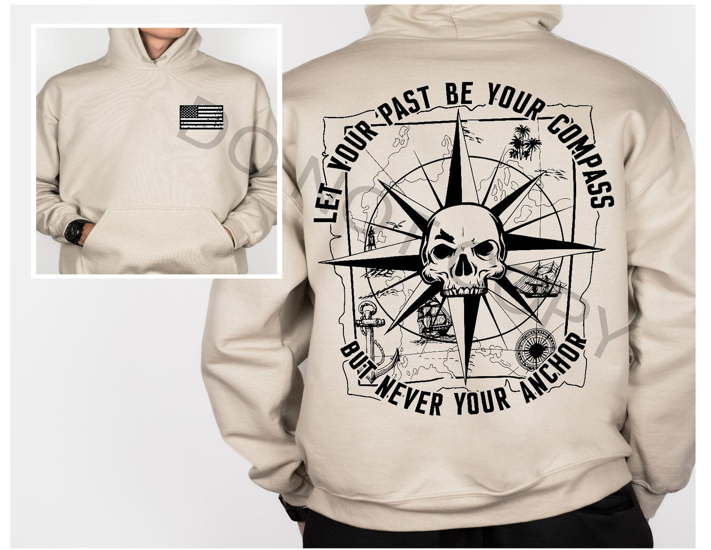 Let your past be your compass tee