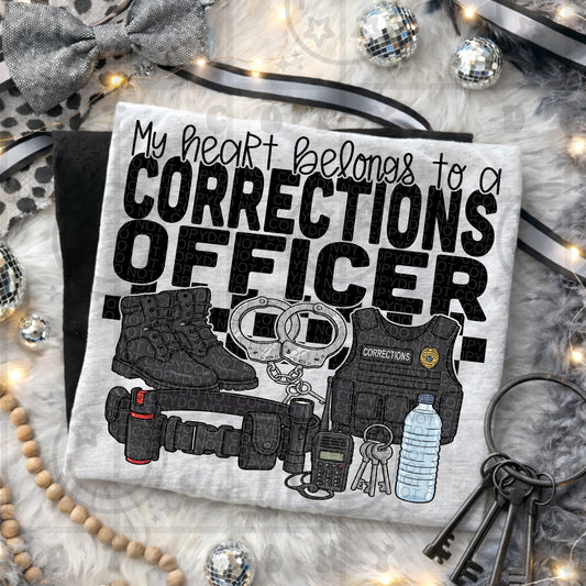 My Heart belongs to a Corrections Officer