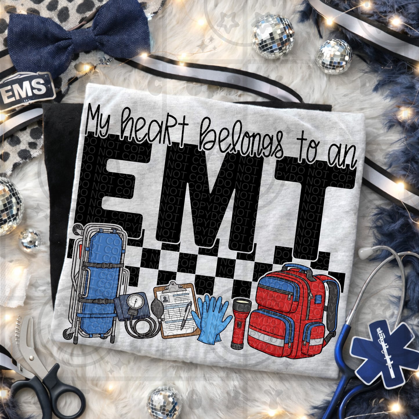 My heart belongs to an EMT Tee